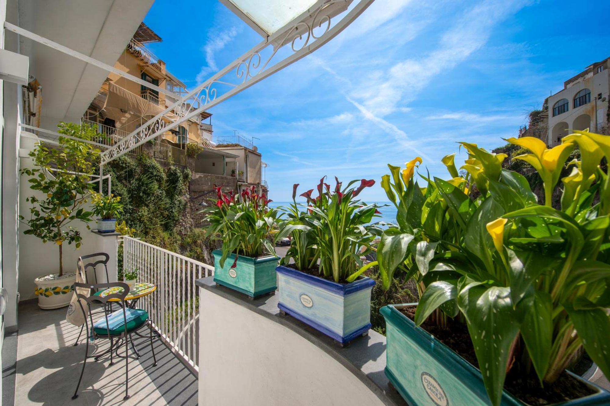 Casa Carmela Lejlighed Positano Eksteriør billede