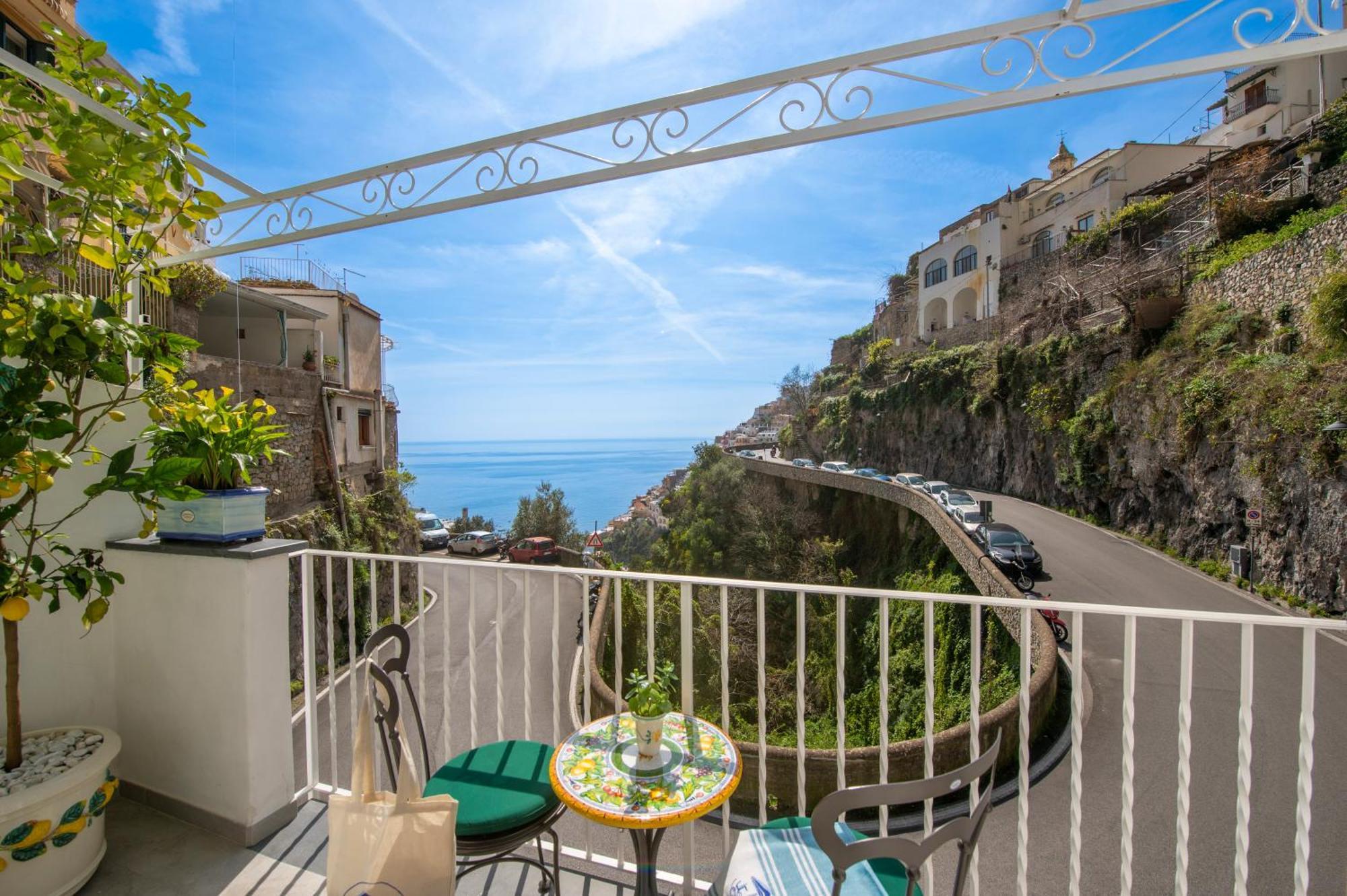 Casa Carmela Lejlighed Positano Eksteriør billede